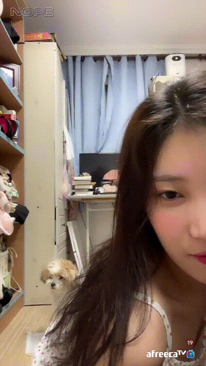 핥솜_아프리카 잠옷입고 꼭지노출 미리보기 5