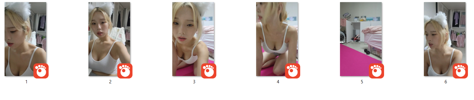 먹방/뒷고/요가_아프리카 강종 영상 6v 미리보기 9