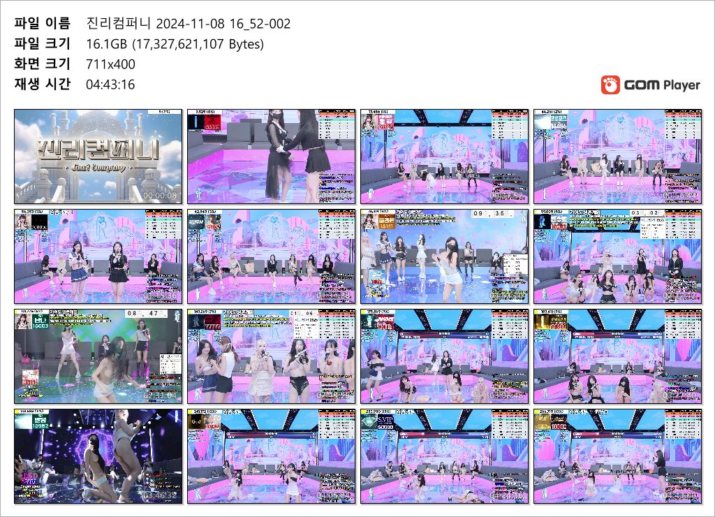 진리컴퍼니 24.11.08~09 [31.5기가/9시간13분] 신입 현타 울음 미리보기 10