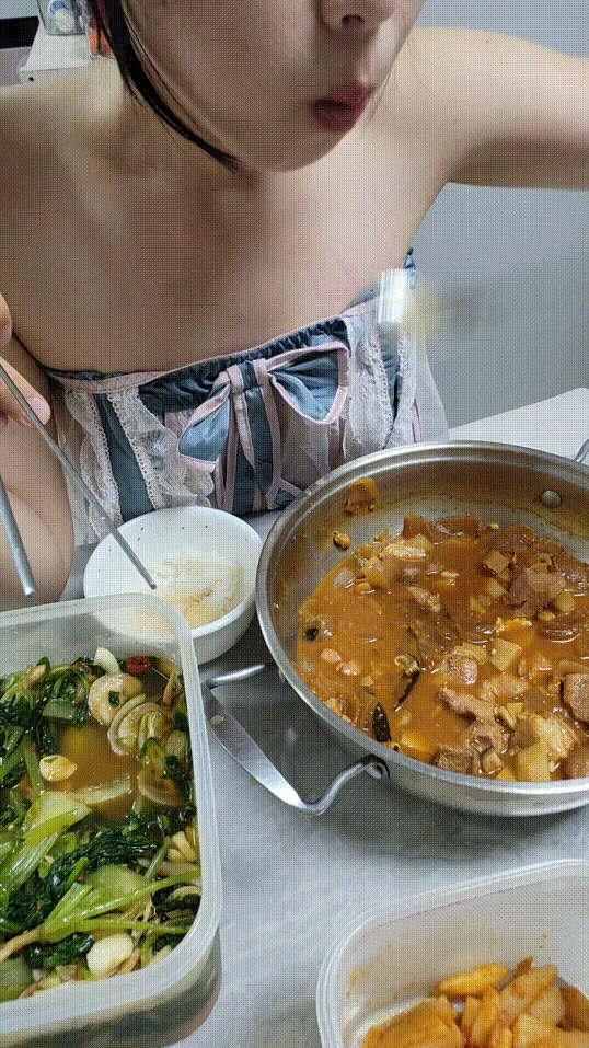 BJ밍구_로즈때 다 벗기전 먹방시절.개밥주기 미리보기 5