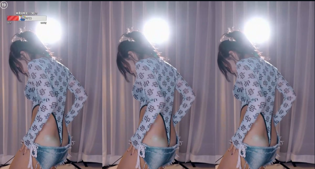 아프리카 여캠 하루_사고날 뻔한 의상 [바지내려감] 24.10.5~17 미리보기 12