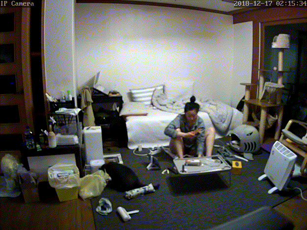 IP_본격적인 자위준비녀_보지닦고 딜도준비 미리보기 4