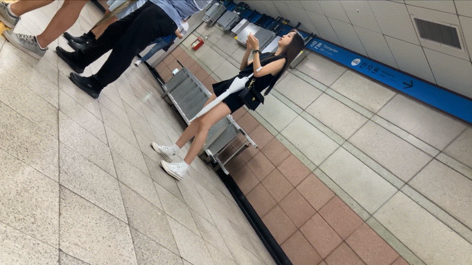 신작 ☆ 지하철 윗슴 소프트업스 미리보기 7