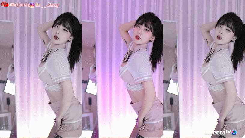 츄정 mm3mmm_풋풋한 리즈시절 댄스리액션 미리보기 2