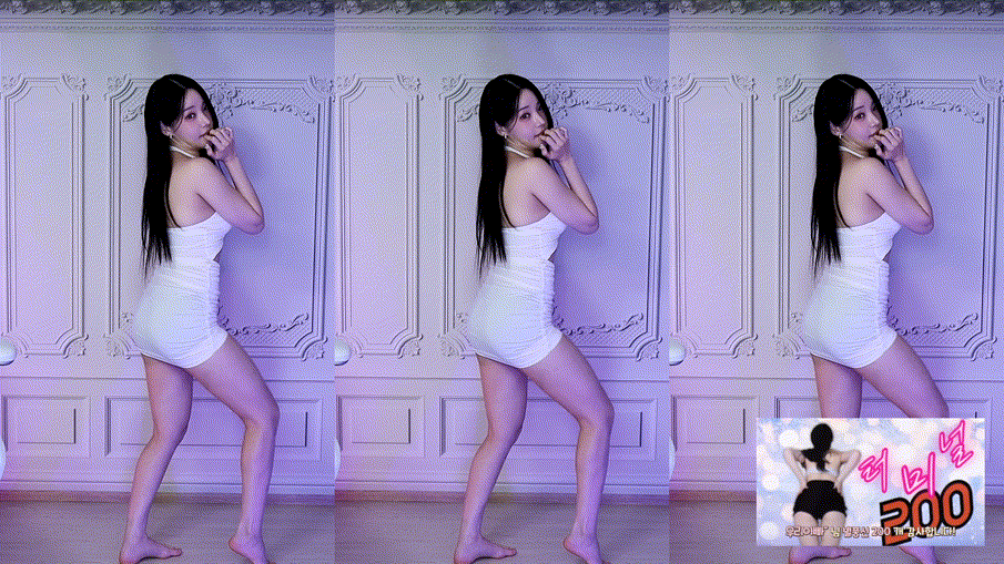 민서율_24.10.15 맨발리액션+비키스_24.10.11 망사 팬티노출 미리보기 2