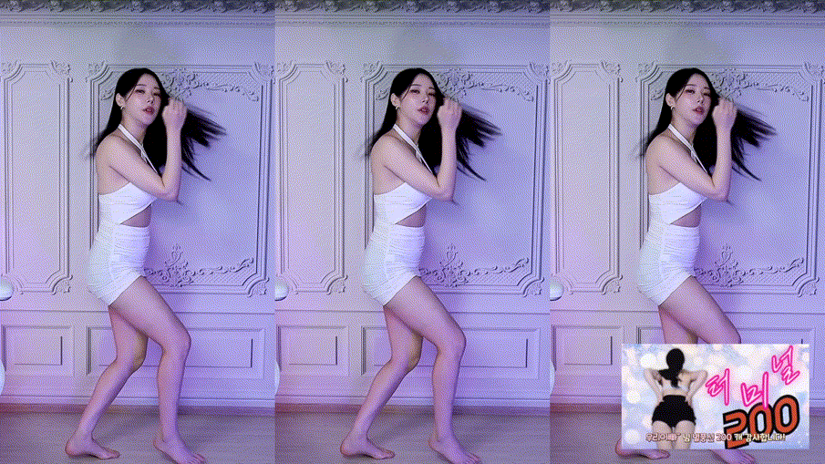 민서율_24.10.15 맨발리액션+비키스_24.10.11 망사 팬티노출 미리보기 4