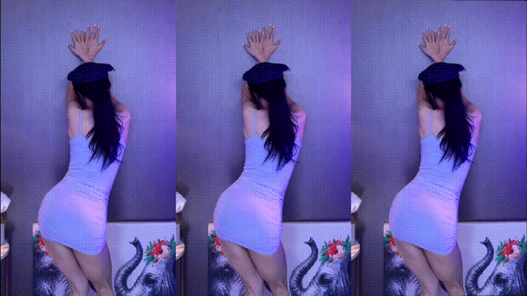 백옥미녀 첸꾸_폴리스 댄스리액션 미리보기 3