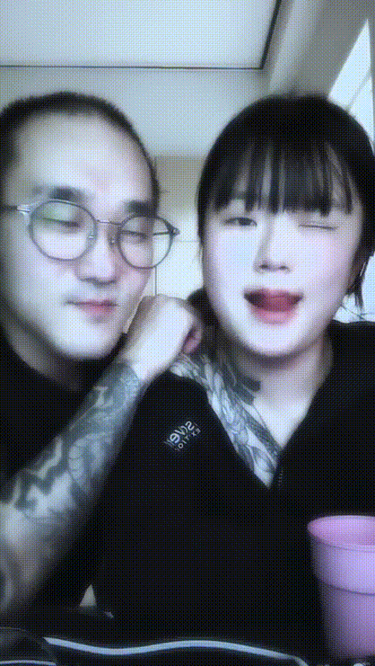 인스타_육덕타투녀와 빡빡이 [싫다는 들이대는] 미리보기 8