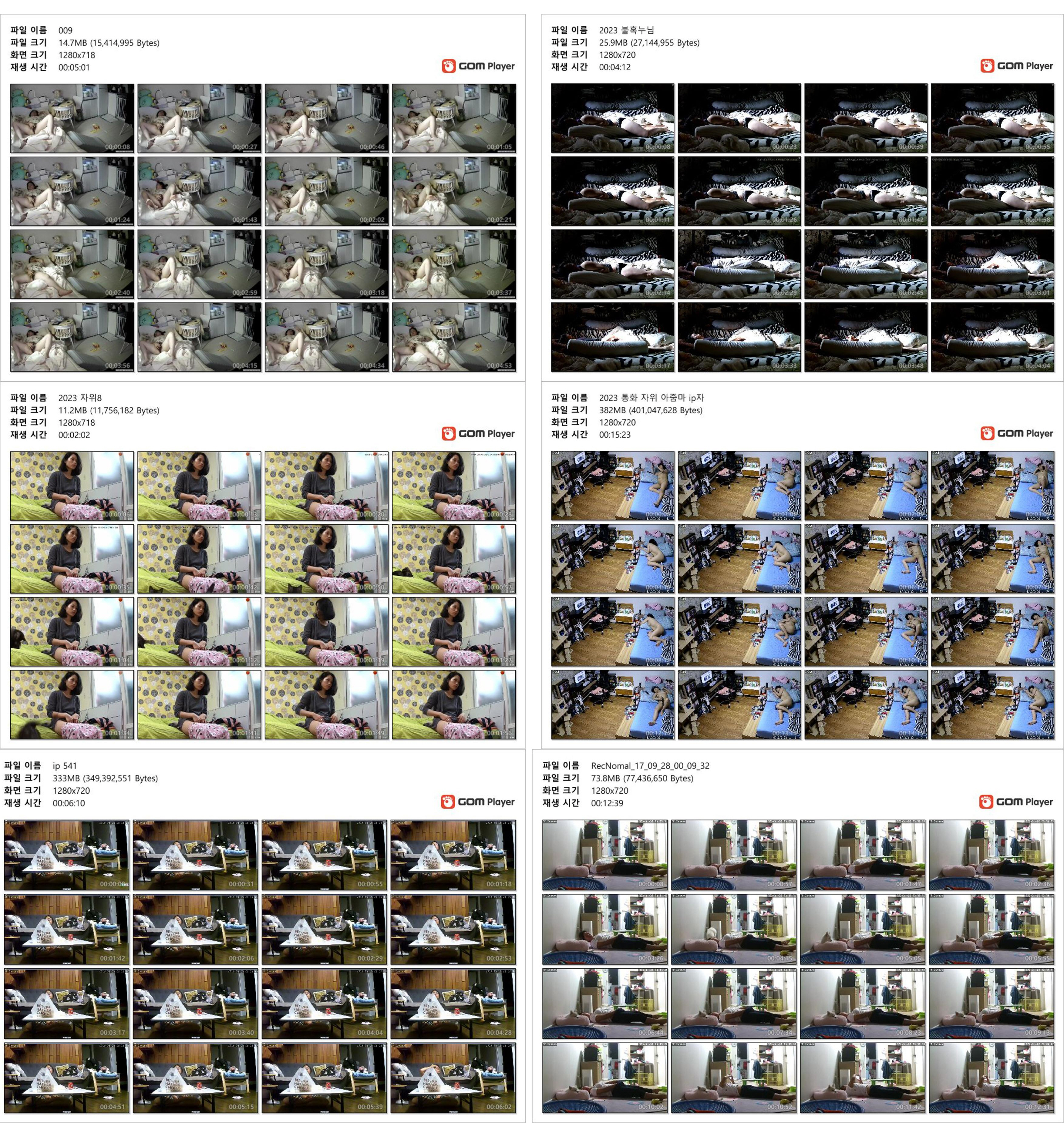 IP 한국 자위녀 모음 1탄 미리보기 8