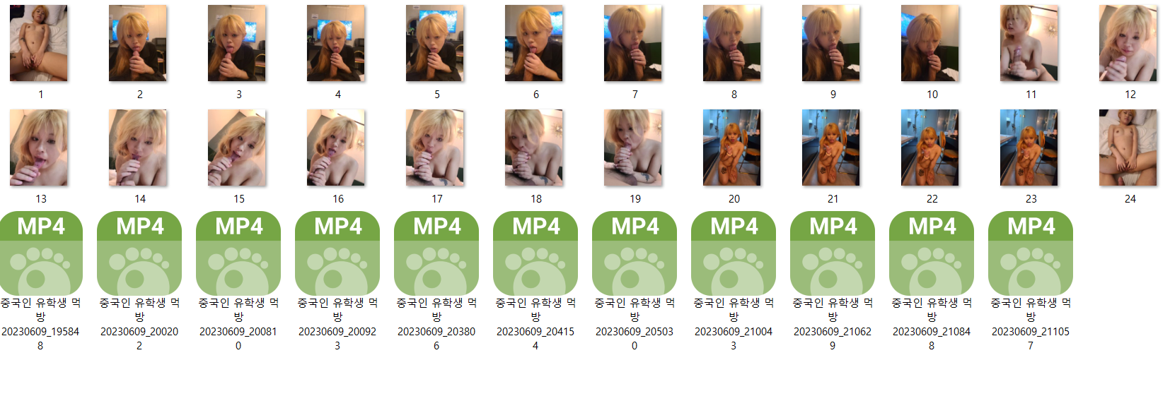 [유학생] 한국 알파메일의 중국SM녀먹방 따먹기 [사진/영상] 미리보기 11