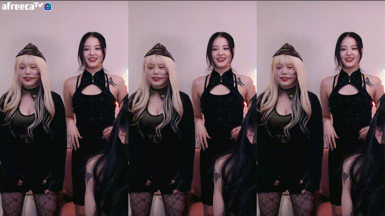 채리_할로윈 친구들 4명 합방 미리보기 6