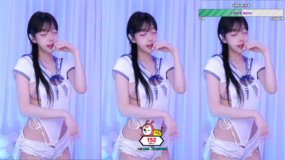 플렉스 하윤_옆슴+엉살 하이레그핫팬 댄스 리액션 미리보기 3