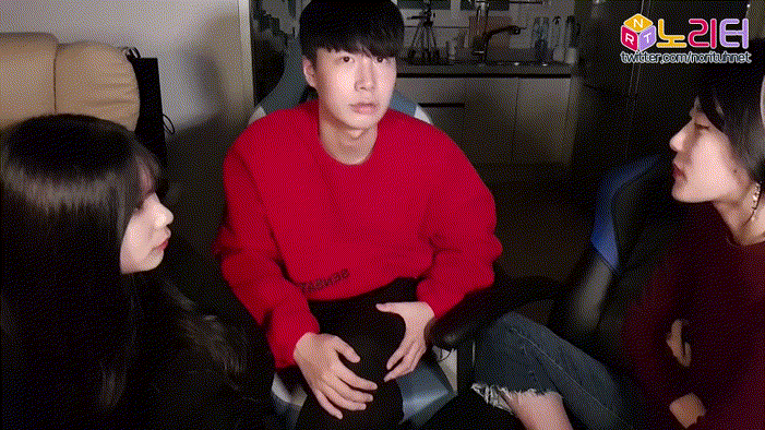 쓰따_육덕vs슬렌 2대1 일반인헌팅 게스트 2명 팬방 미리보기 2