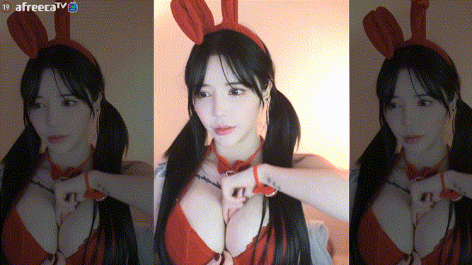 °아효♡°_qkxhfl12_아프리카 바니걸 리액션 미리보기 3