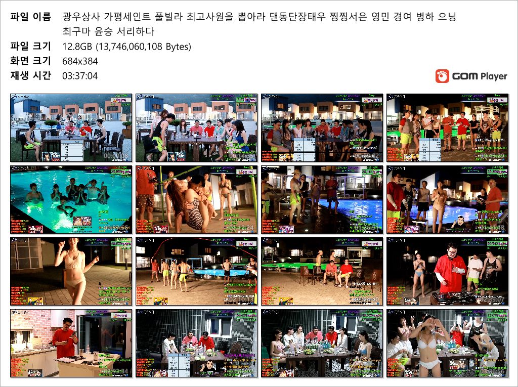 광우상사 가평세인트 풀빌라 비키니_보지도끼들의 향연 [최고사원을 뽑아라] 12.8기가 풀방 미리보기 10