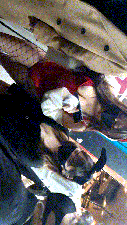 할로윈 바니걸2명 지하철 도ㅊ 미리보기 5