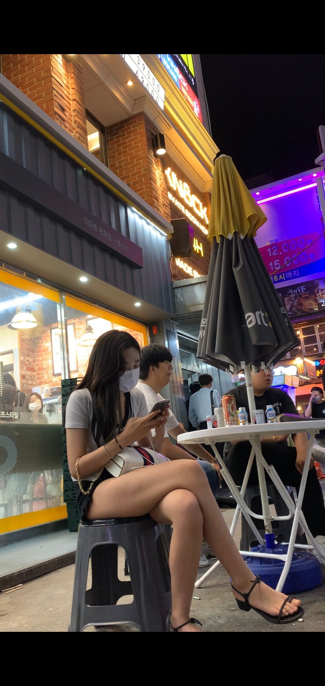 길거리 엉밑살 다리밴드녀 미리보기 5