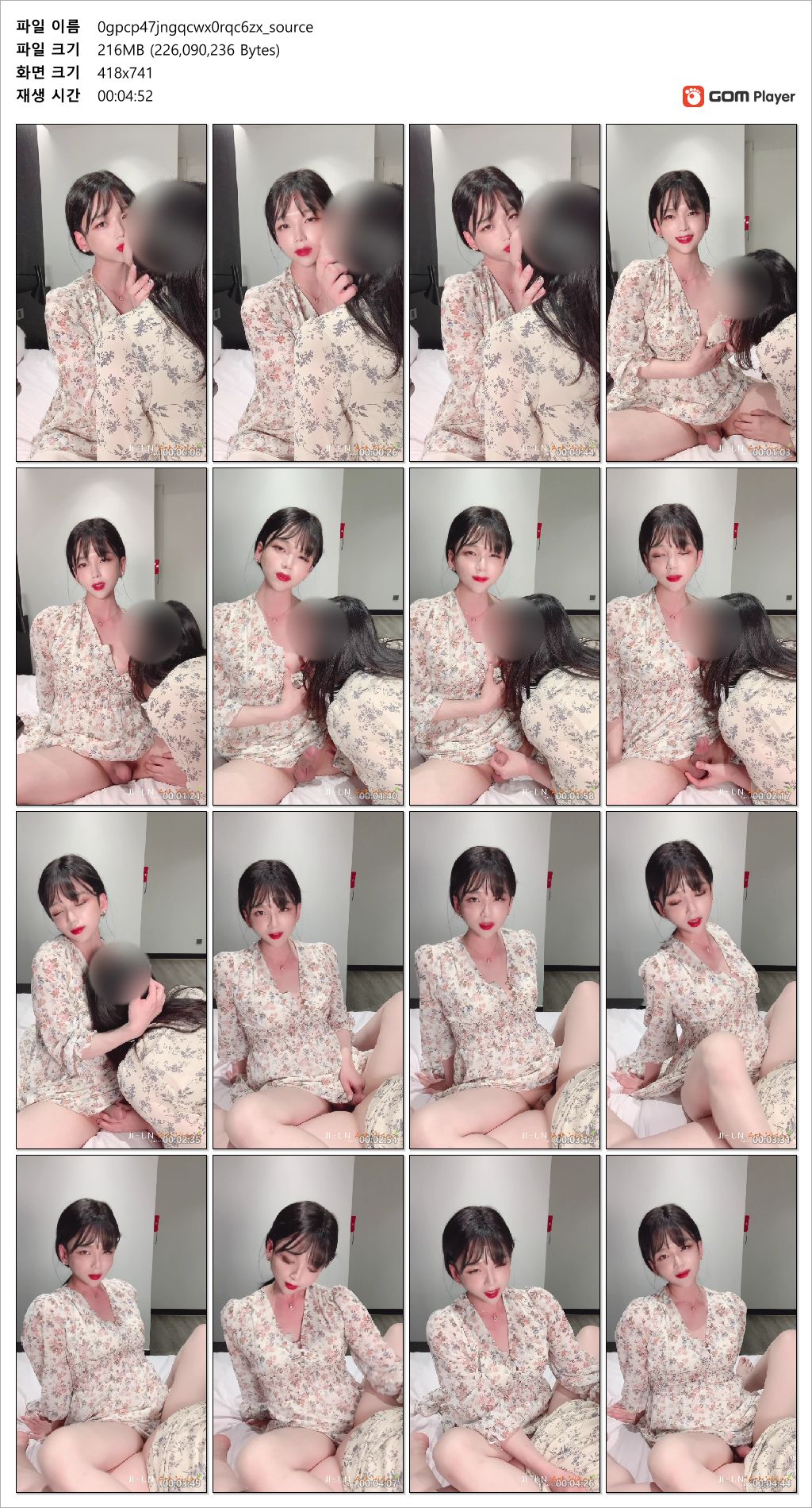 [혐] JIEUN 아트비디오_CD지은과 여친 섹스 미리보기 6