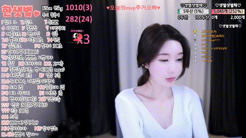 한샛별_꼭지노출[시간표기] 165/45 사이즈 지리는 극슬렌더 미리보기 4