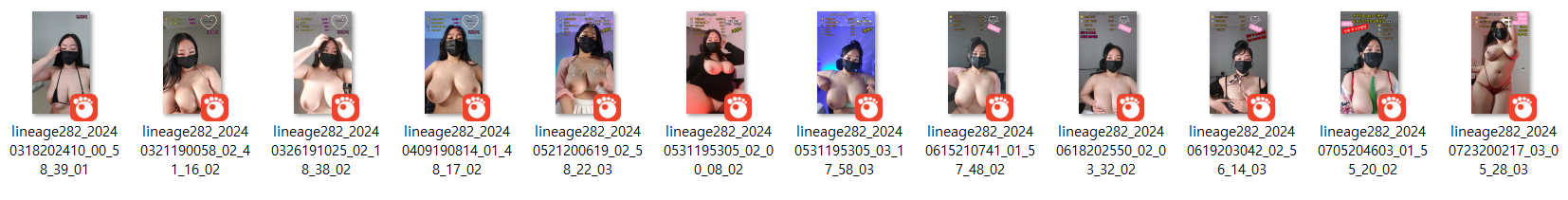 2024년 [핵거유] 에블린 12개 모음 미리보기 16