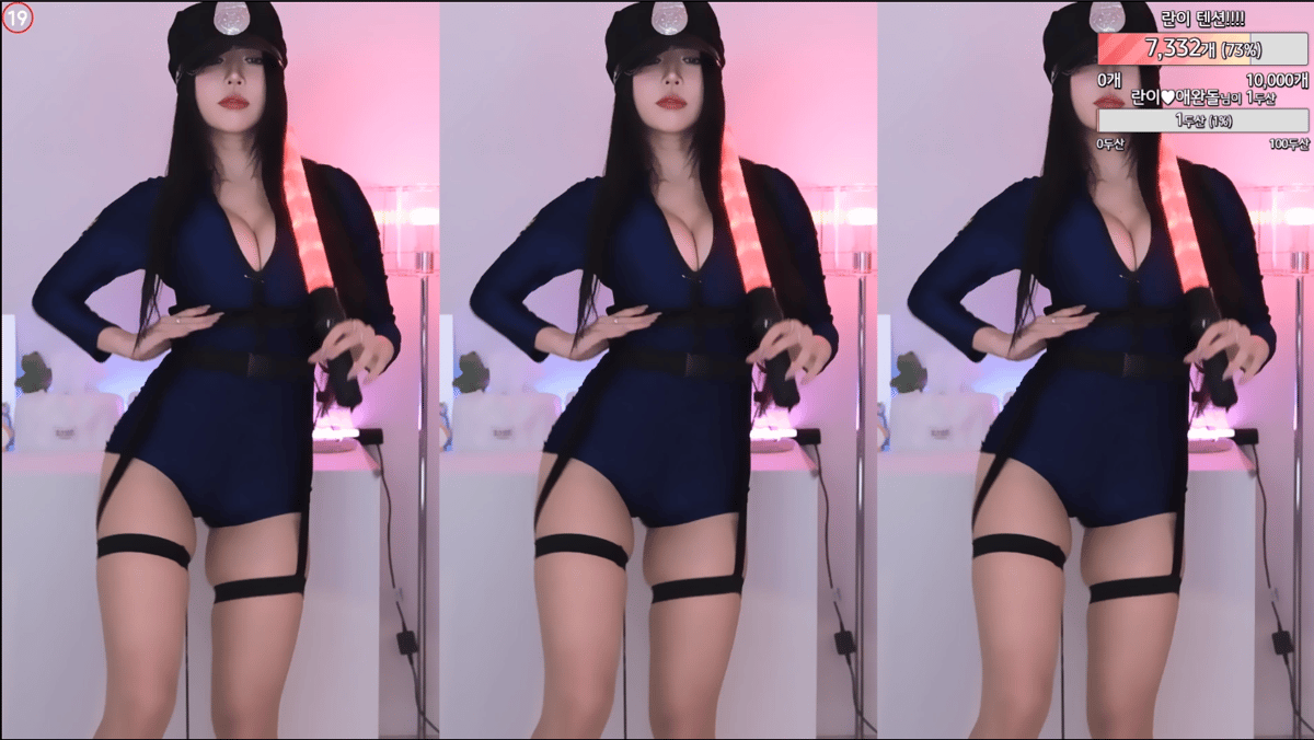 아프리카 동그란 _ 방셀+역팬 방송_15.7기가 풀방송 미리보기 4