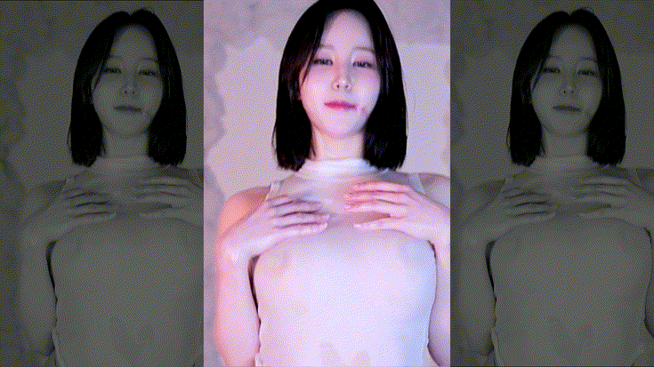 오조아_젖어서 비치는 꼭지니플 댄스 미리보기 1