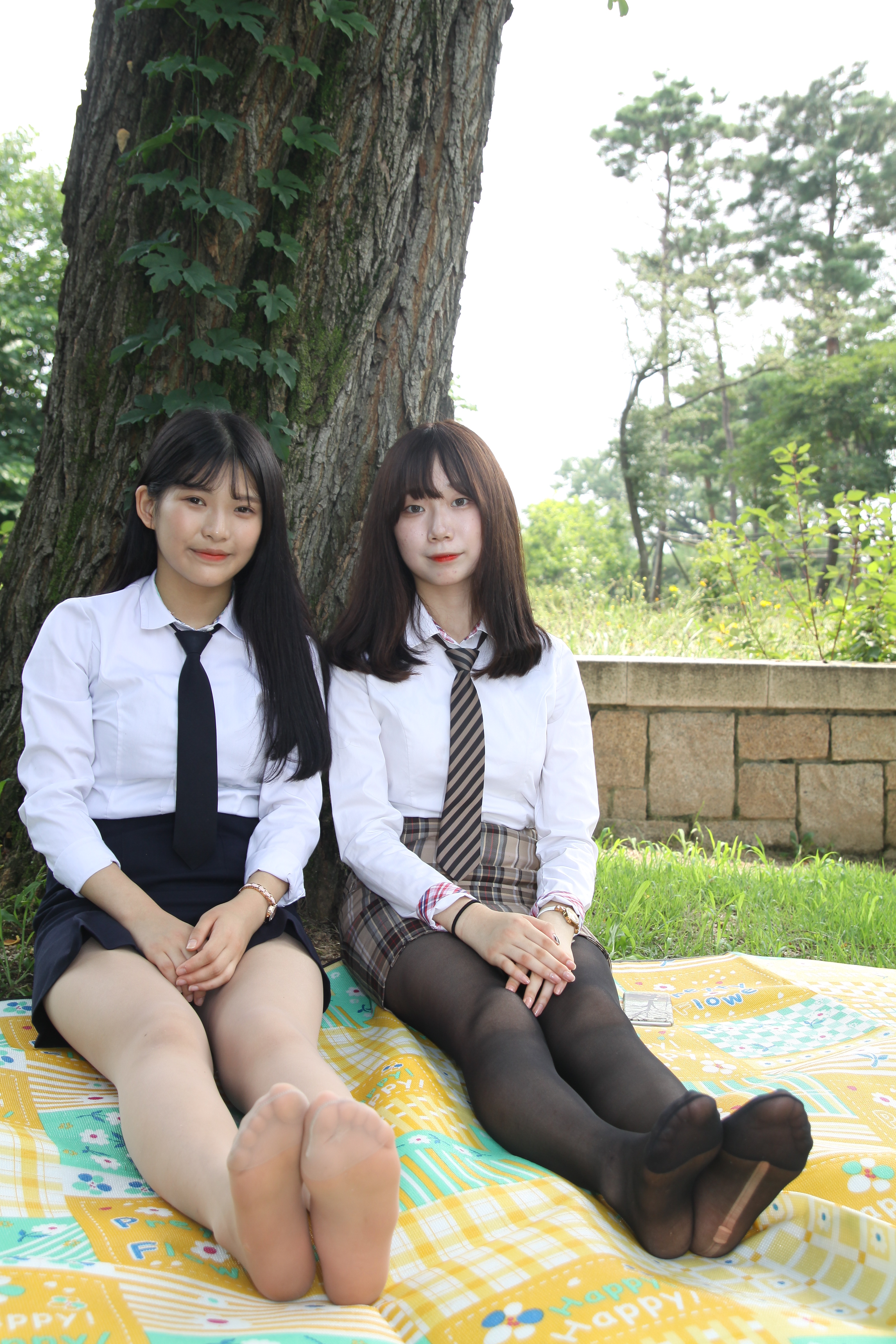 레어출사 ★ 비밀의 숲_스타킹 스쿨룩 2명 미리보기 7