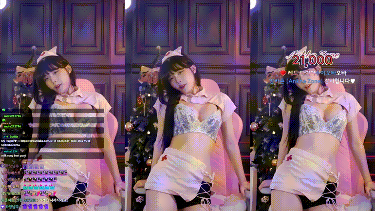 고라니율 TV 24.12.01 리액션 컷[ 터미널 앙카 홀덥 슈퍼스타 간호사 코스프레] 미리보기 2