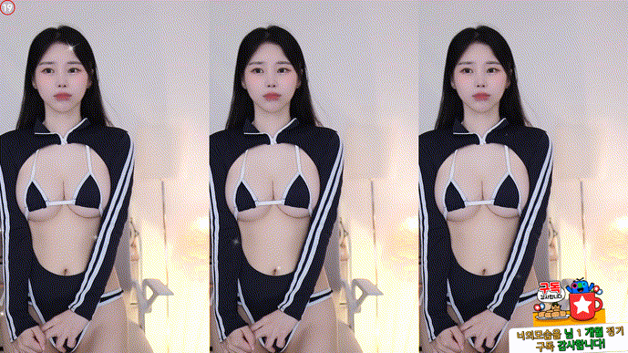 BJ파닥_ (복귀 5일차) 오늘 사고다~ 하이레그 바디수트 미리보기 4