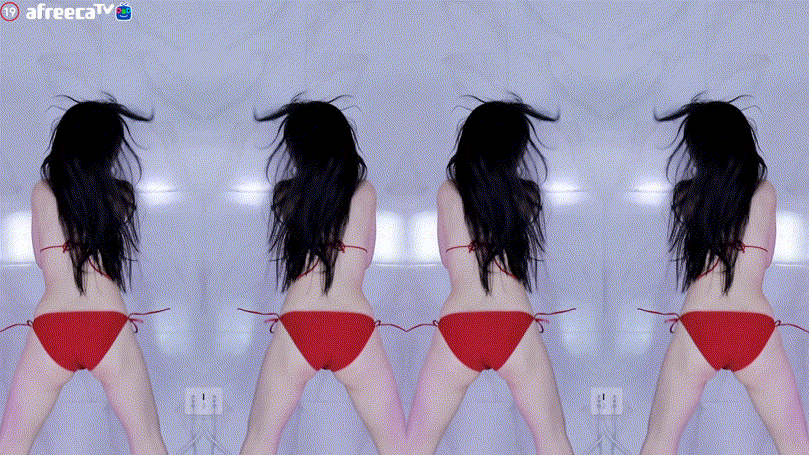아프리카 ahrum0912_씽잉 지리는 비키니몸매 댄스 2개작 미리보기 6