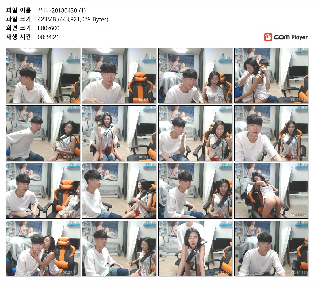 쓰따_재갈 물리고 꼭지니플+개목줄 현타 극슬렌더게스트 미리보기 8