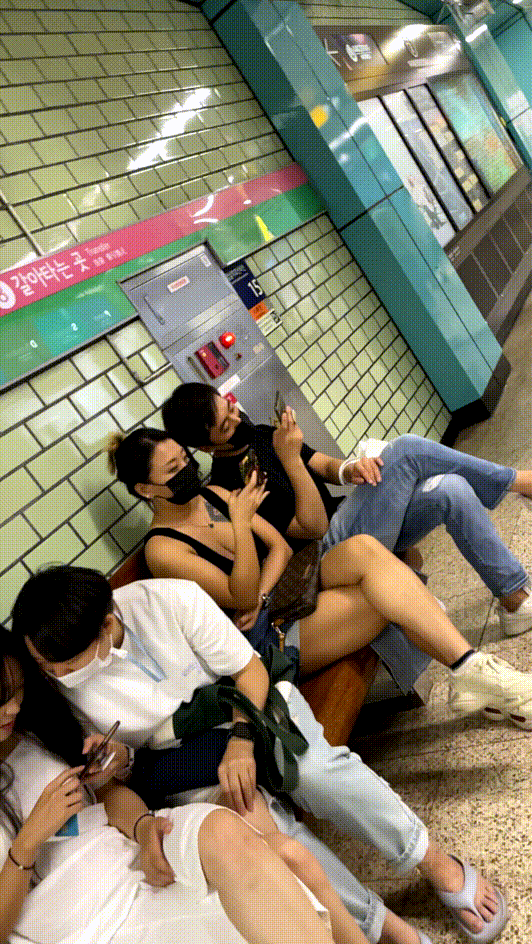 지하철 가슴골 신작 얼공/노모자이크 3名 미리보기 11