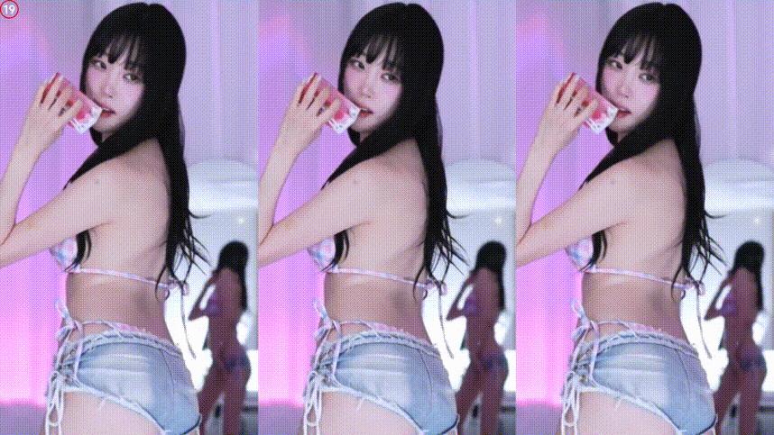 고혜지♥ dpqls718_핫팬츠 비키니 리액션 01.14 미리보기 3