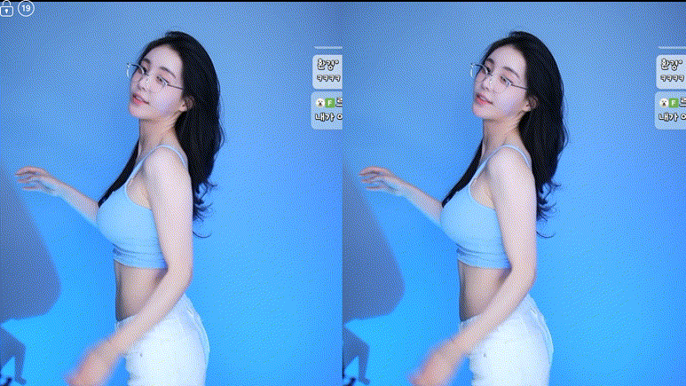 타미미♥ glglehddl_25.01.17 땀 땀 땀 댄스 리액션 미리보기 1