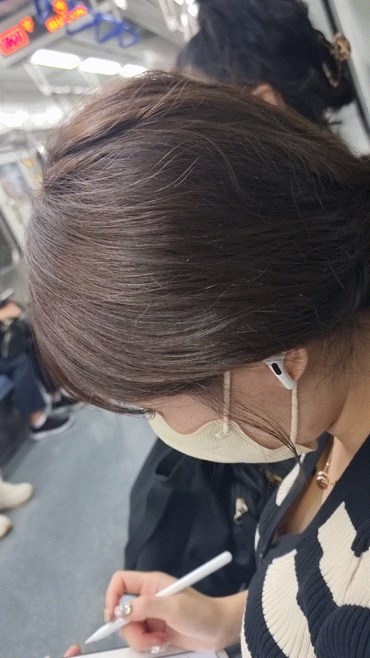 지하철 꼭지2탄_직찍 [아이팟녀] 미리보기 2