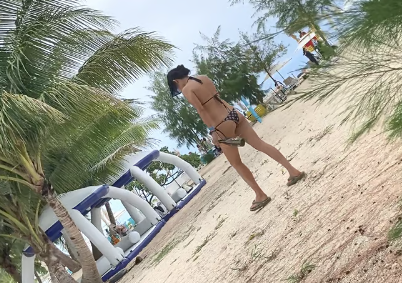 (직촬 비키니 소프트) 휴양지 비키니/수영복 촬영