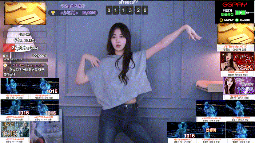 아프리카 o감동란o_핑두.유륜빅파이!! 노출7V정리본 [시간표기] 미리보기 5