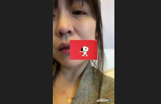 아프리카 바라미푸른_똥싸면서 급 노출