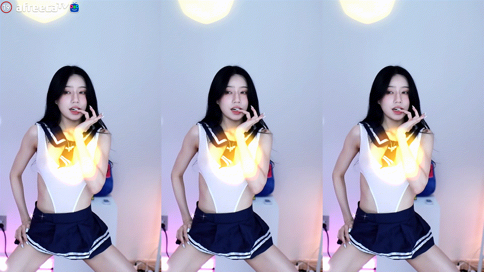 아프리카 설링_하얀하이레그 누브라 안 선명한 꼭지 노출 [스샷필] 미리보기 6