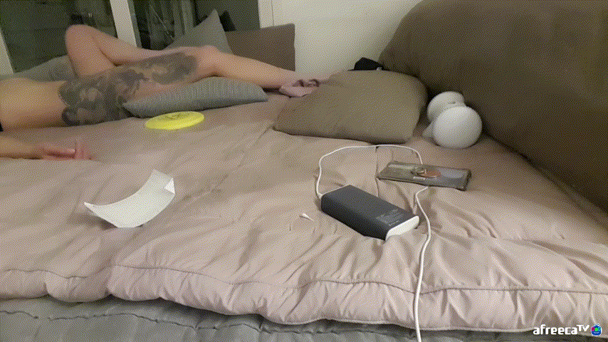 아프리카 BJ키츠네_자면서 레깅스 벗고 보지올노출 미리보기 6