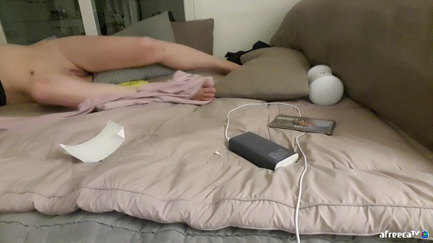 아프리카 BJ키츠네_자면서 레깅스 벗고 보지올노출 미리보기 7