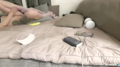 아프리카 BJ키츠네_자면서 레깅스 벗고 보지올노출 미리보기 11