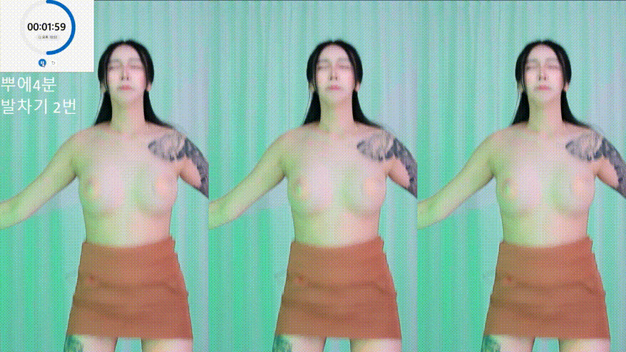 플렉스 달밤 ooo1024_2025.01.15 뿌에뿌에 중 꼭지노출_발차기 보지노출 미리보기 6