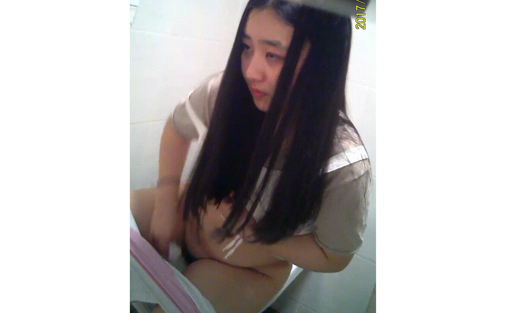 LINSECAT_한국 얼굴정면 화장실녀 모음