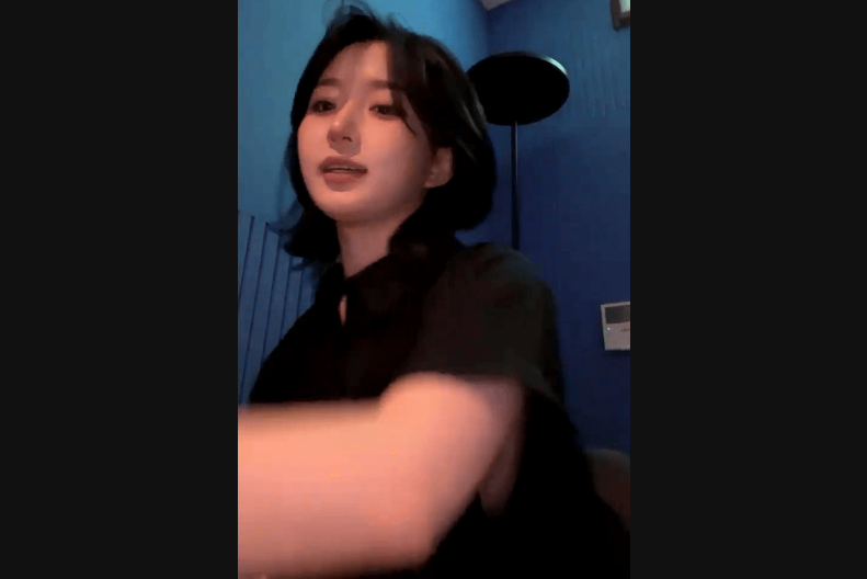 한국아이돌[엔믹스해원] 지워진 라이브 방송