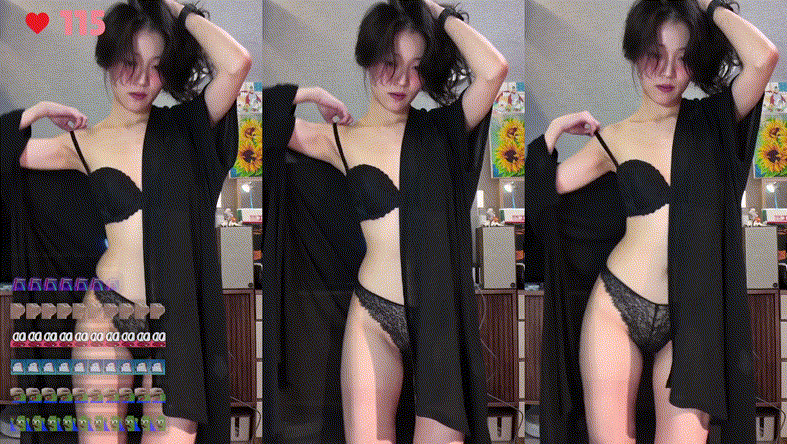 치지직 엄소진_2025.02.18 블랙시스루 6.55기가 미리보기 1