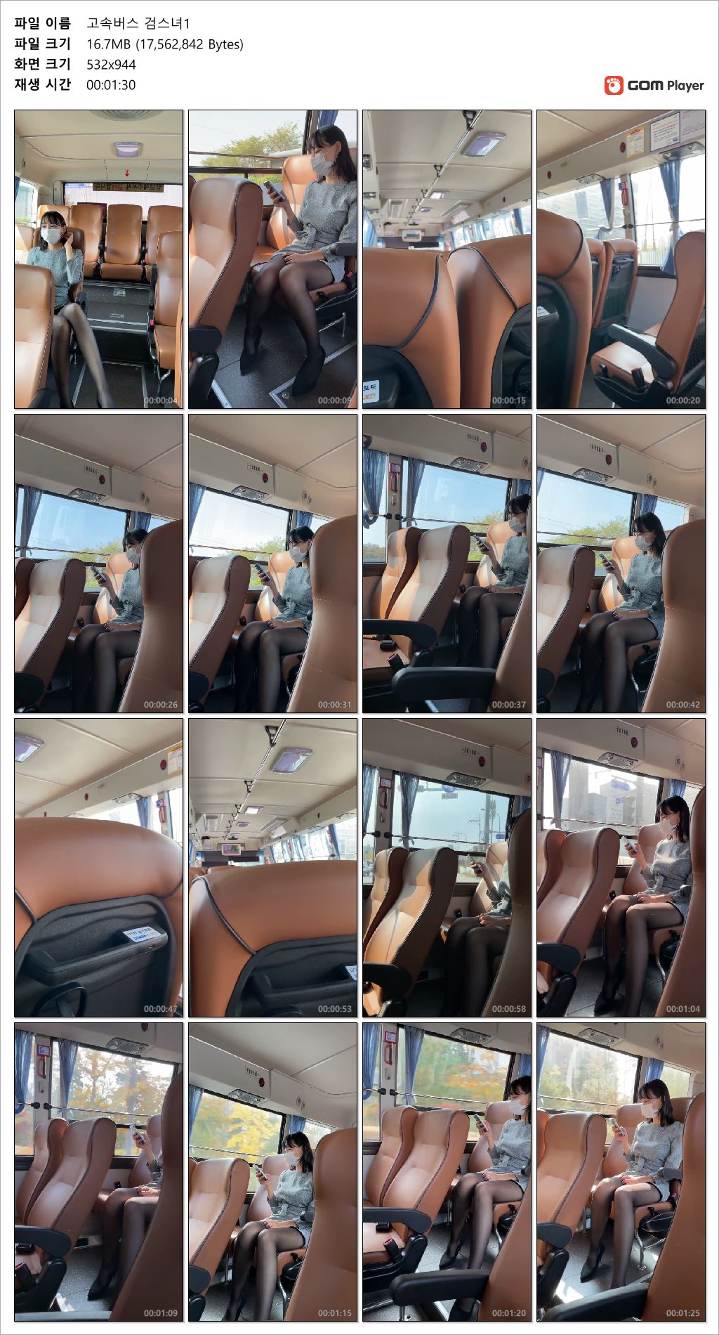 고속버스 검스녀 2v 미리보기 9