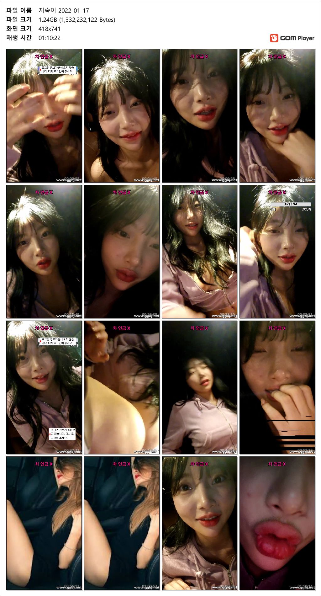 지숙이_차안 벗방 외 추가작 3V 미리보기 12