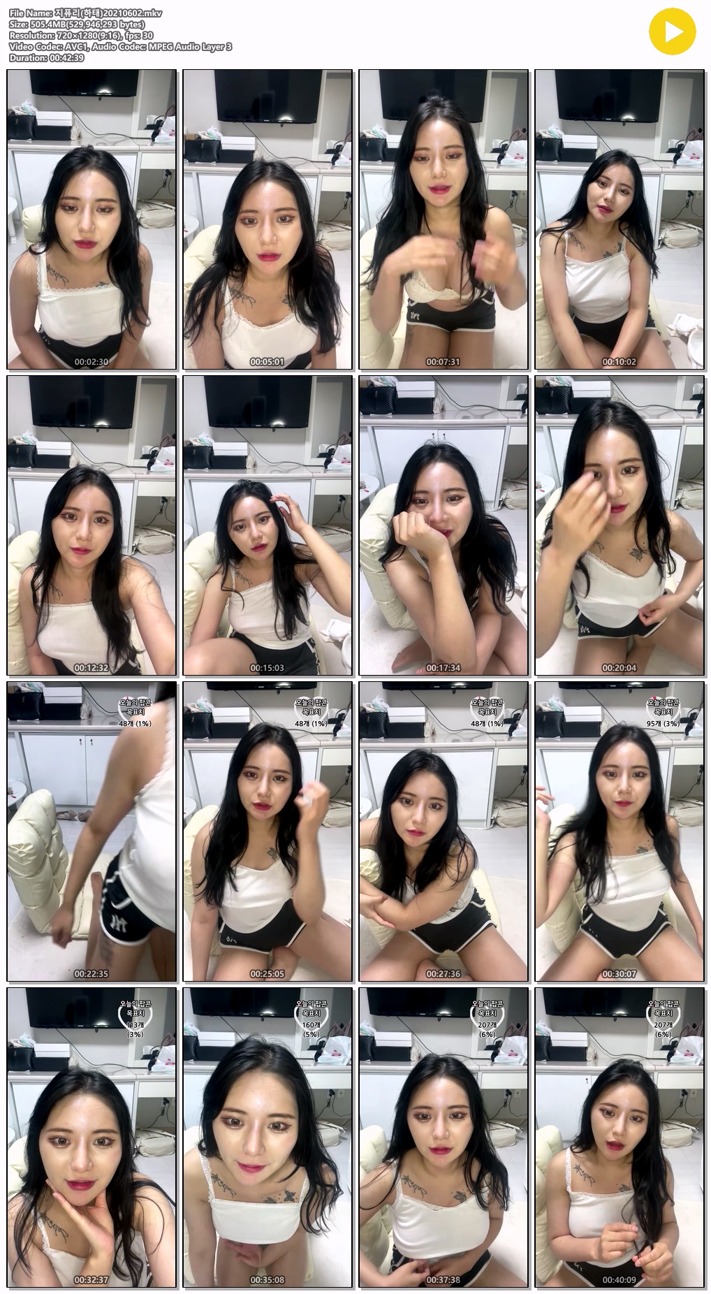 인플루언서 _ 유튜버 지퓨리(하태)_ [화끈한 거유노출] 미리보기 4