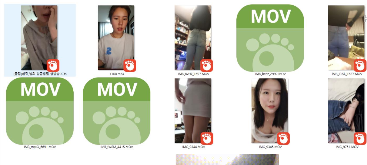 아프리카 BJ흰쥐 꼴림청바지녀 + 보너스영상 미리보기 7